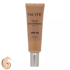 کرم پودر مایع SPF50 نوت مدل Skin Perfector شماره 120 مناسب انواع پوست حجم 30 میلیلیتر