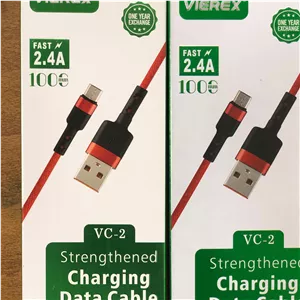 کابل شارژ و دیتا کنفی ویرکسVIEREX مدل VC-2