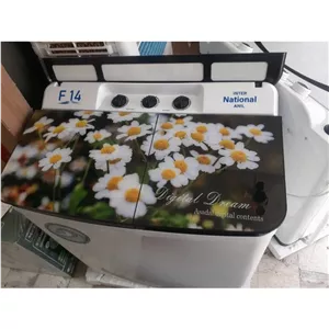 لباسشویی دوقلوی نیمه اتومات ناسیونال(پس کرایه)
