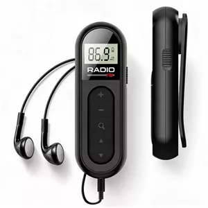 رادیو FM مینی ترانزیستوری هدفون برند FOGARI