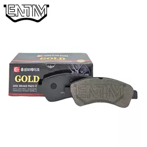 لنت ترمز جلو پژو 206 تیپ 6 برند گلد (GOLD)