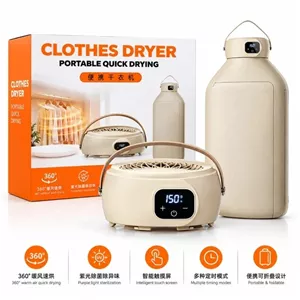 خشک کن قابل حمل Clothes Dryer خشک کردن سریع لباس با هوای گرم 360 درجه