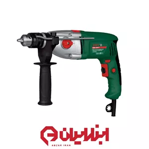 دریل 13 میلیمتر گیربکسی دو سرعته دی دبلیو تی مدل DWT SMB-1050T