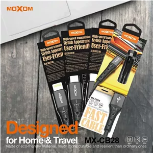 کابل شارژ میکرو موکسوم مدل MX-CB28 طول یک متر