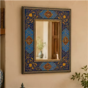 آینه خاتم کاری مدل تذهیب مدرن 