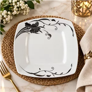 پیش دستی چینی طرح گل