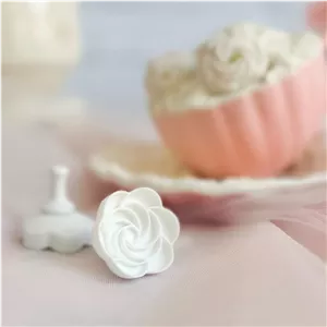 مهر شیرینی برنجی مهر گل رز مهر حلوا قطر 3ونیم سانت