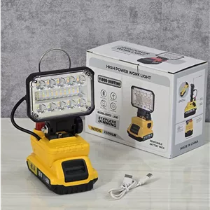 چراغ پروژکتور شارژی دیمردار مدل w8106