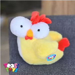 عروسک مرغ کوکو چشم قلمبه