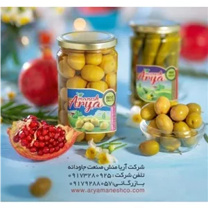 زیتون درشت شیشه 700 گرم