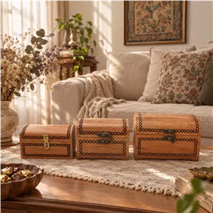 صندوقچه چوبی دستساز