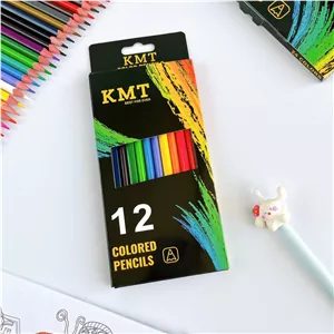 مداد رنگی 12 رنگ کی ام تی 