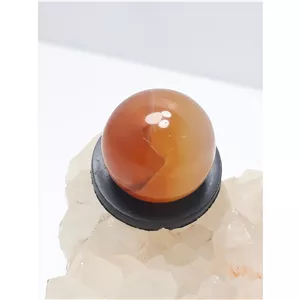 گوی سنگی عقیق ، قطر 20 mm ، اصل و معدنی
