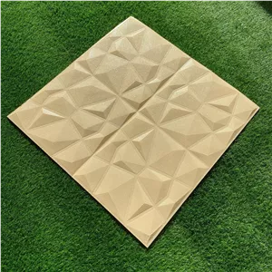 دیوارپوش فومی پشت چسبدار کریستال کرم(پسکرایه)