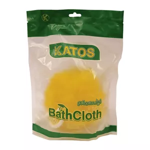 لیف حمام کاتوس Katos مدل توری طرح گل بسته 1 عددی