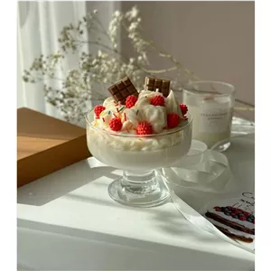 شمع چیز کیک زیبا و ترند 