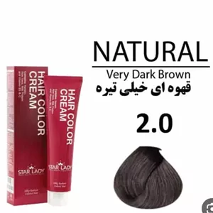 رنگ مو سری طبیعی 120میل استار لیدی 2.0