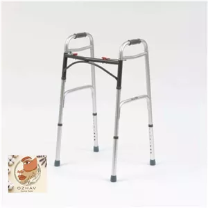 واکر تاشو پین قرمز بدون چرخ