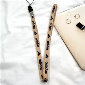 بند آویز گردنی موبایل پارچه ای 50 سانتی متری طرح اسپرت Adidas آدیداس موکا کد 934162