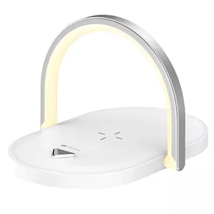 شارژر وایرلس فست شارژ و چراغ خواب رومیزی پرووان PWL815