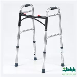 واکر ساده تاشو آلومینیومی پین قرمز