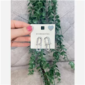 گوشواره تیفانی نقره ای