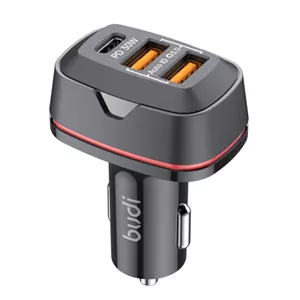 شارژر فندکی 30 وات سه پورت بودی مدل CC616TB