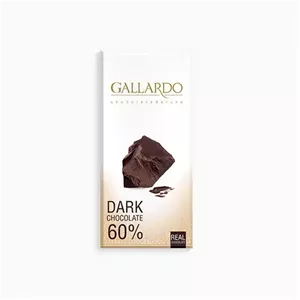 شکلات تلخ 60 درصد گالاردو (Gallardo) - 80 گرمی