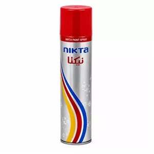 اسپری رنگ قرمز براق نیکتا مدل Paint Spray حجم 300 میلی لیتر