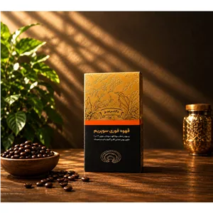 قهوه گانودرما سوپریمقهوه فوری با عصاره گانودرما