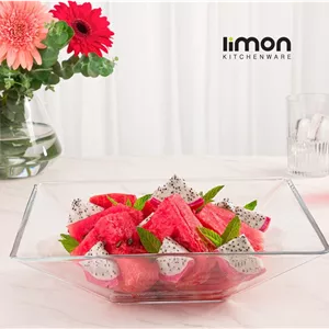 میوه خوری لیمون LIMON شیشه ای مربع کد 225300 