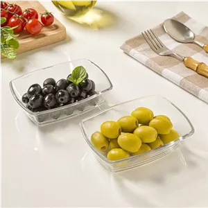 پیاله شیشه ای سرو بزرگ 6 عددی لیمون LIMON 222400