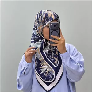 روسری ابریشم مستر کوالیتی قواره 120 -RG12037