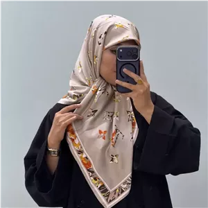 روسری ابریشم مستر کوالیتی قواره 120 -RG12039