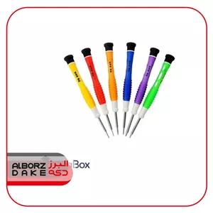 ست 6 عددی پیچ گوشتی یاکسون مدل YX-6081 (پس کرایه)