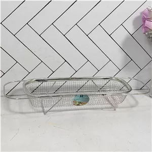 آبکش مستطیل سایز کوچک پایه تاشونده L3753 زومبا (120) ارسال نیمه رایگان