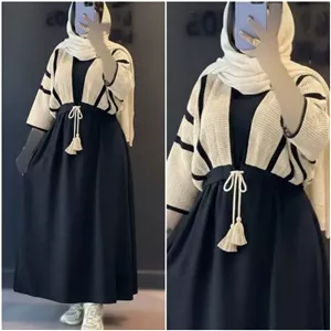 ست سارافون و کراپ زنانه جنس شانتون گرم بالا فری سایز 38 تا 46