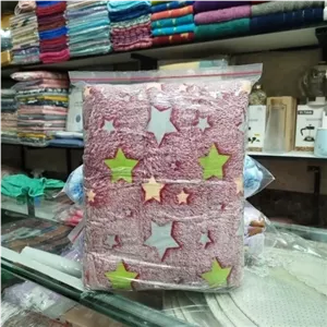 پتو مسافرتی دونفره طرح شب نما