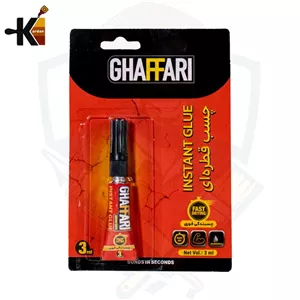‏چسب قطره ای 3 گرمی غفاری