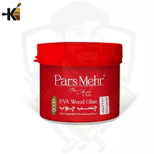 چسب چوب پارس مهر کد 6000 نیمی (0 5 کیلویی)
