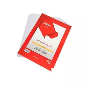 کاغذ A4 سفید کلیپس بسته 50برگی کد9880