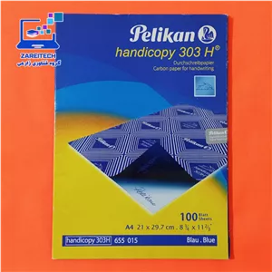 بسته 74 برگی کاربن پلیکان اصل - آبی