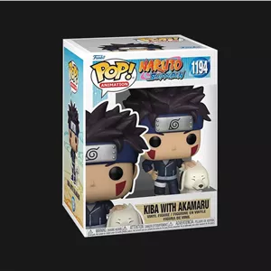 اکشن فیگور کیبا همراه با آکامورو - ناروتو 9 سانتی funko pop 1194 naruto - kiba with akamaru