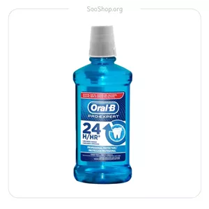 دهانشویه اورال بی مدل Pro Expert محافظت کامل حجم 500 میل (اصل)Oral-B Pro Expert Mouthwash 500ml