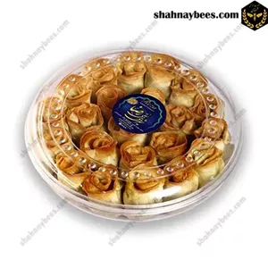 باقلوا گل رضا - بسته کریستال کوچک