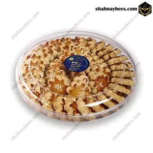 نان چای گل ترد نباتی رضا - کریستال بزرگ