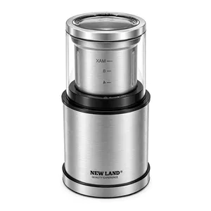 آسیاب برقی استیل 2 کاسه نیولند 200 وات مدل Newland NL 2669BS