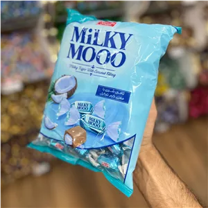 تافی مغزدار میلکی مو نارگیلی 400 گرم 