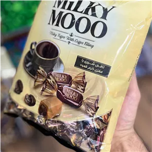 تافی مغزدار میلکی مو قهوه 400 گرم 