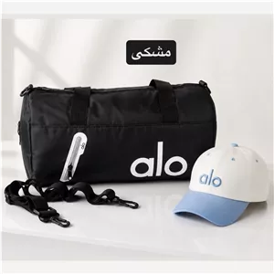 ساک ورزشی و مسافرتی پارچه ای سه بند با جیب بیرونی و زیپ